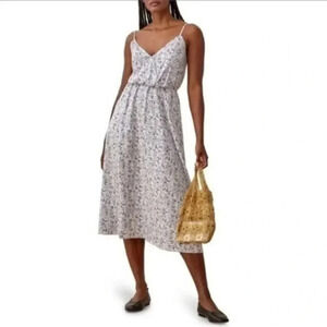 Reformation Bianka Floral Midi Dress Size 2 B603